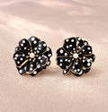 Polka Noir Studs
