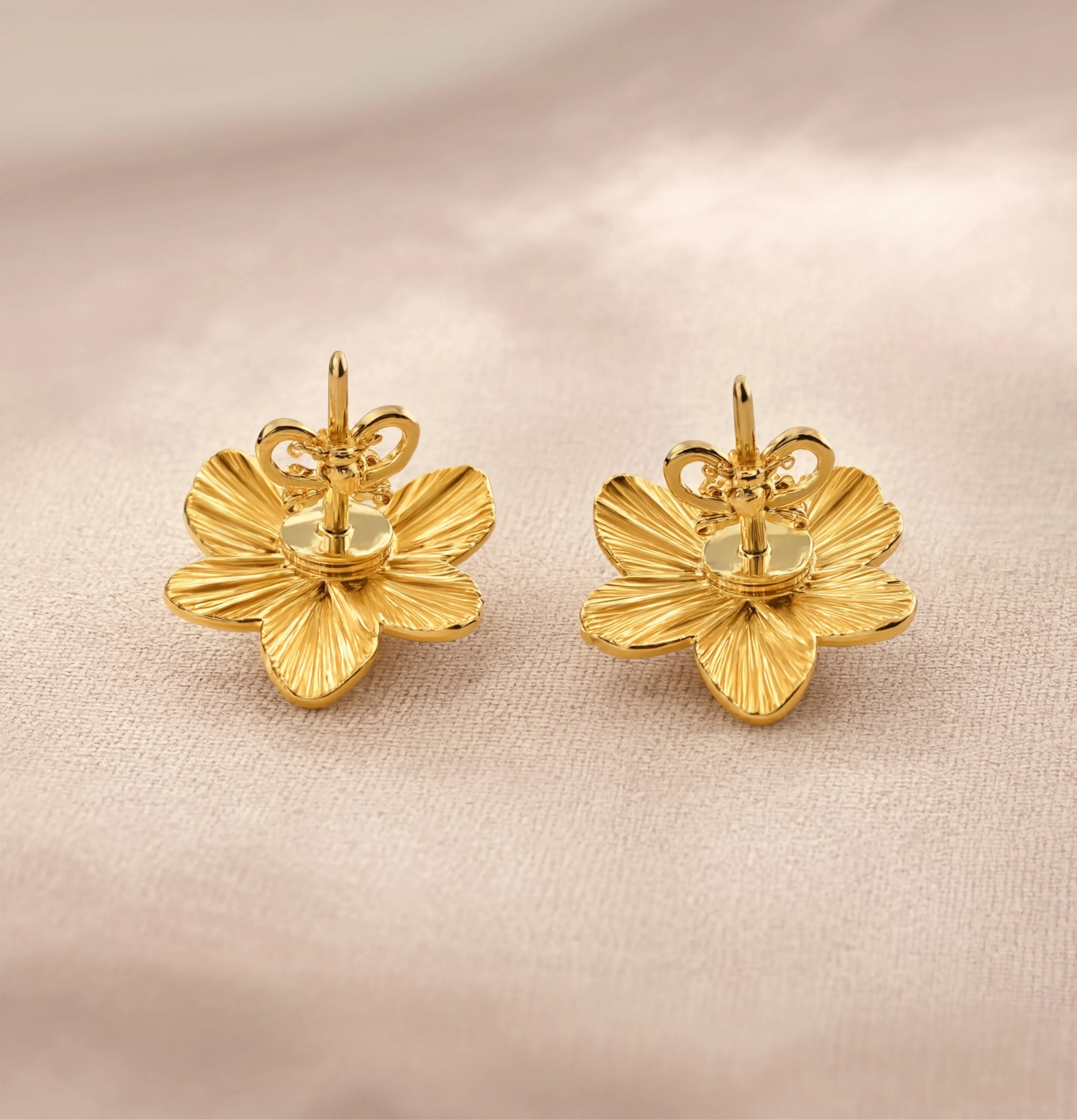 Golden Flora Studs