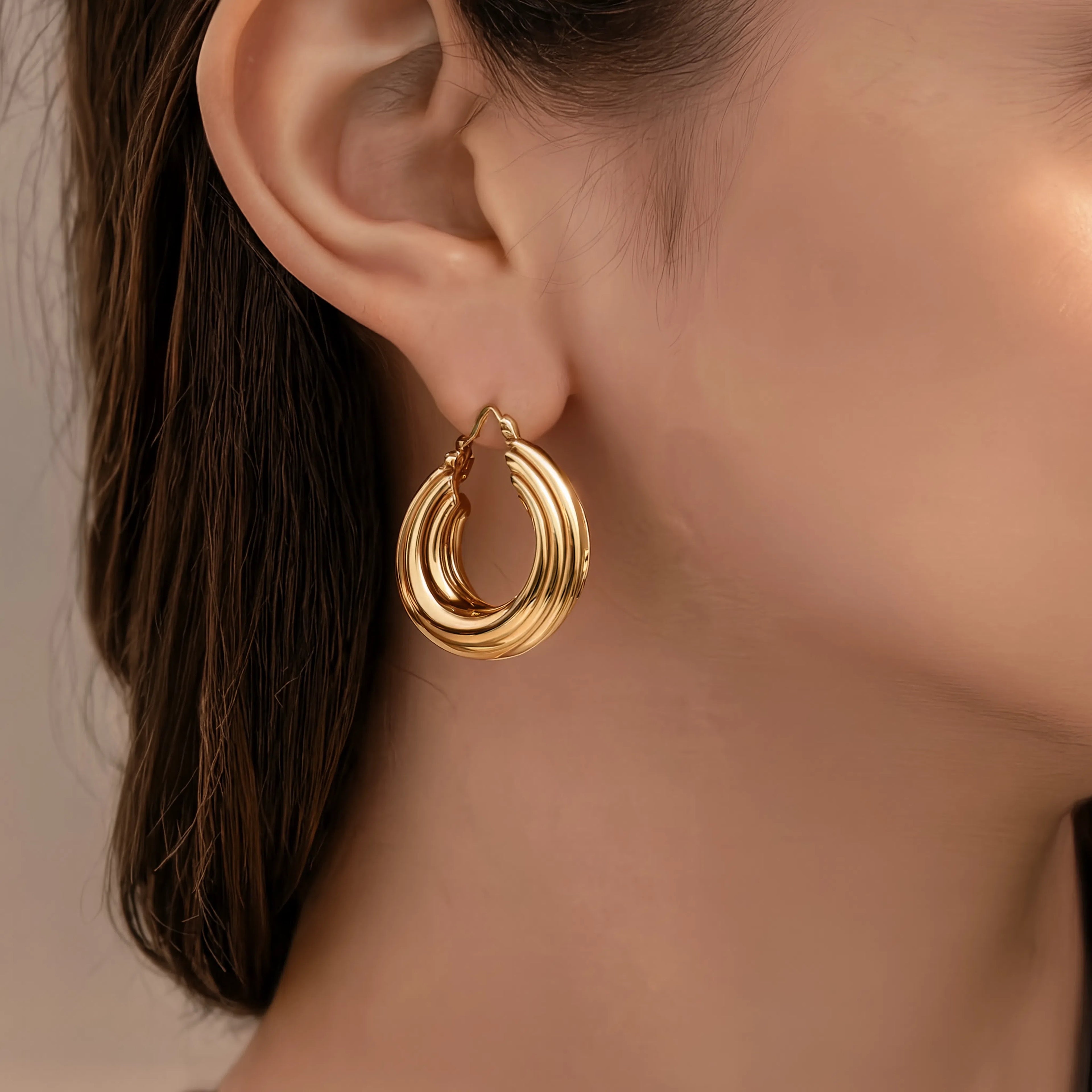 Siren Hoop Earrings