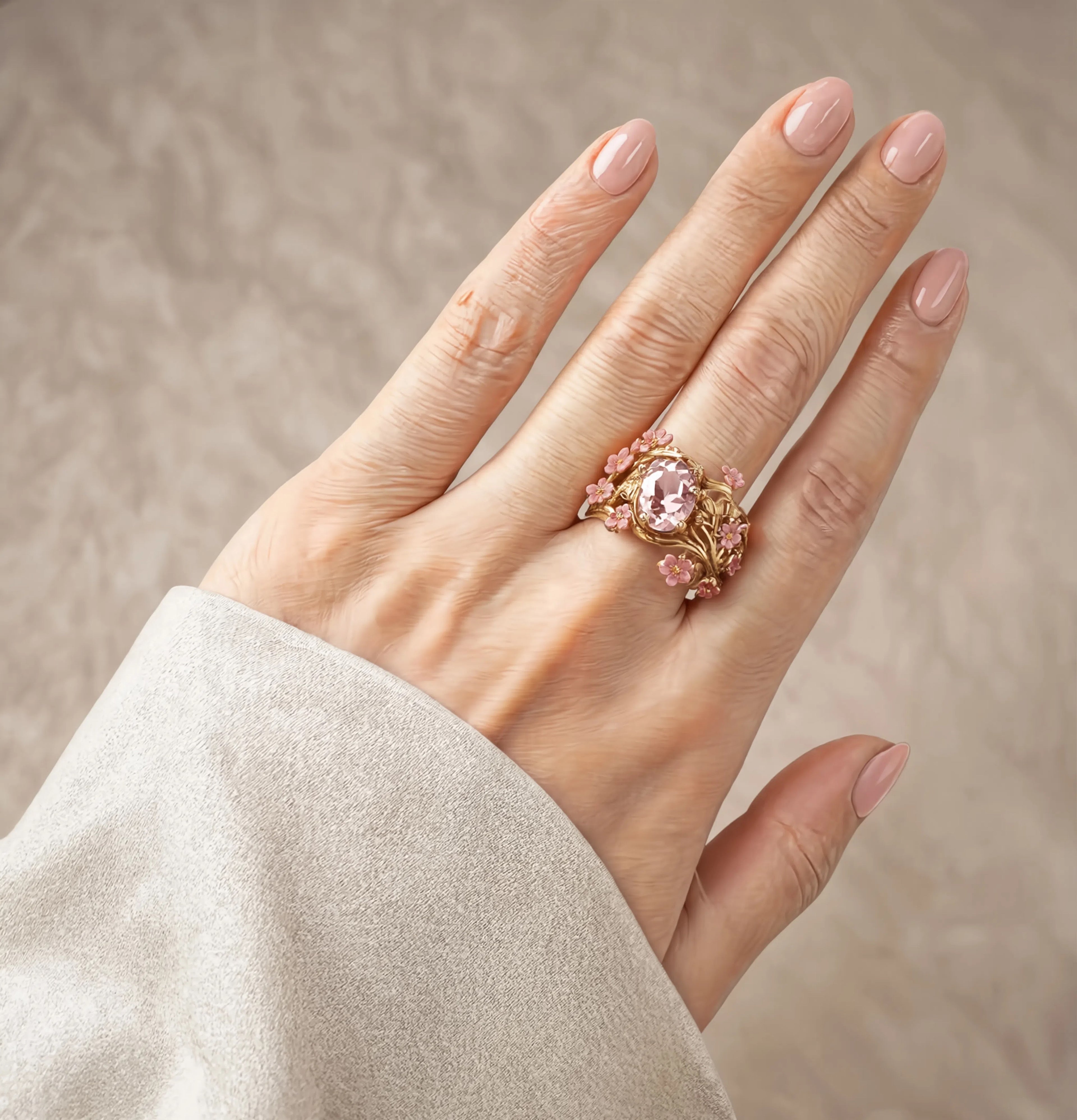Sakura in Bloom Ring