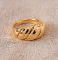 Croissant Dome Ring